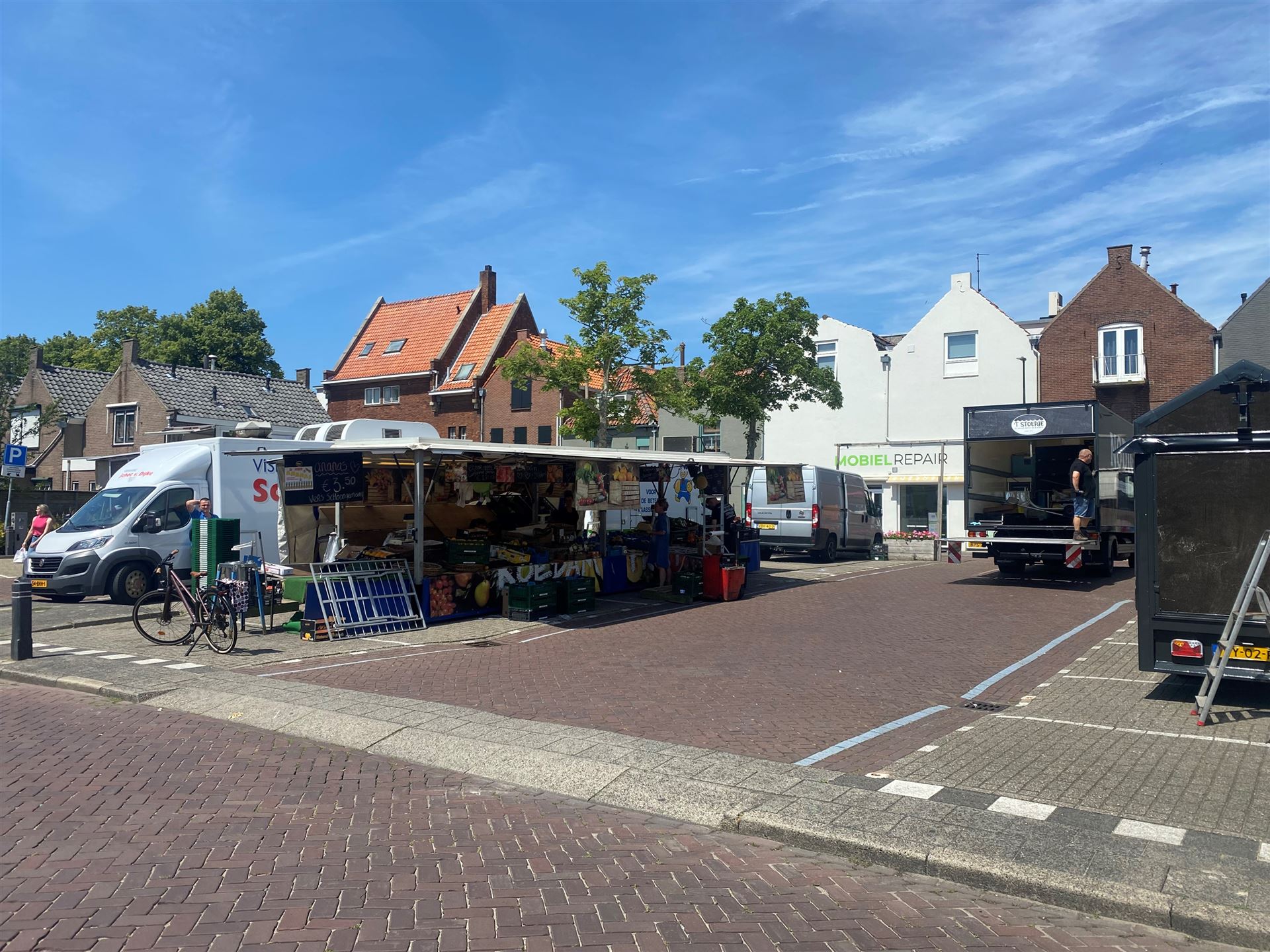 Markt in Middelharnis